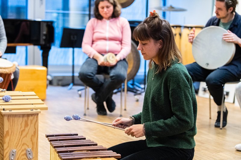 [Translate to English:] Klinische Musiktherapie