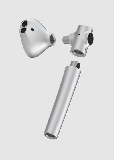 Die Komponenten der modularen Ohrhörer lassen sich leicht reparieren und aufrüsten. Foto: Elements