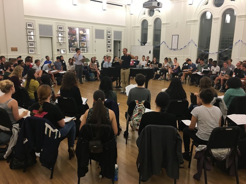 Die Chorleitungsklassen des Yale University Instute of Sacred Music und der Zürcher Hochschule der Künste im Austausch