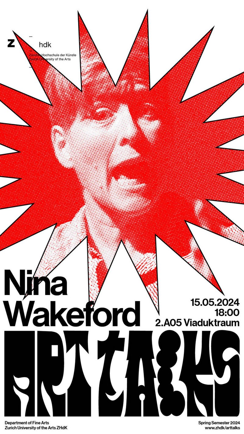 Art Talks 2024, Nina Wakeford; Credit:ZHdK Art Talks 2024, Nina Wakeford; Credit:ZHdK