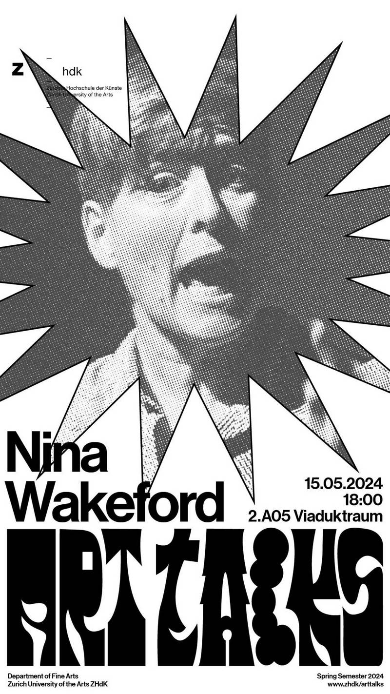 Art Talks 2024, Nina Wakeford; Credit:ZHdK Art Talks 2024, Nina Wakeford; Credit:ZHdK