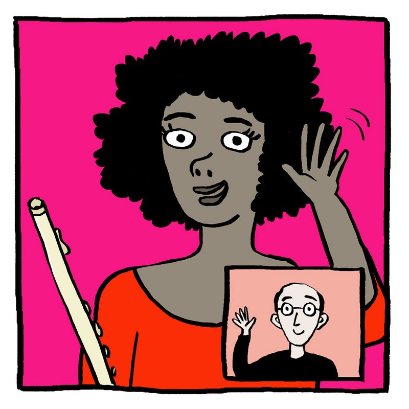 Comic Online Mentorat, Bild 1