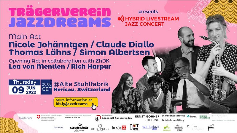 Livestream-Konzert und Release Lea von Mentlen und Rich Harpur