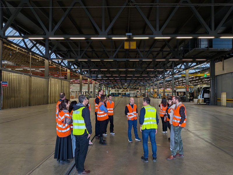 Eine Exkursion zur VBZ im Rahmen der Weiterbildung CAS Facilitating Innovation an der ZHdK