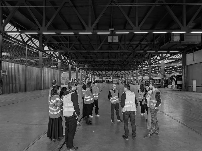 Eine Exkursion zur VBZ im Rahmen der Weiterbildung CAS Facilitating Innovation an der ZHdK