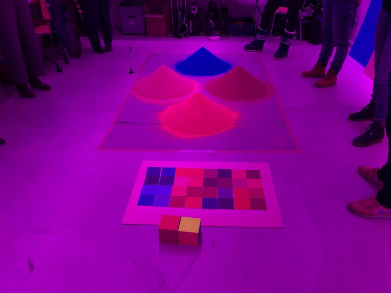 Farbe und Licht im Raum