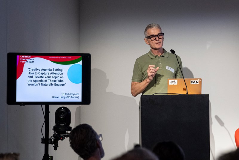 CEF 24 - Introducation Christoph Weckerle, Photo: Johannes Dietschi, © ZCCE