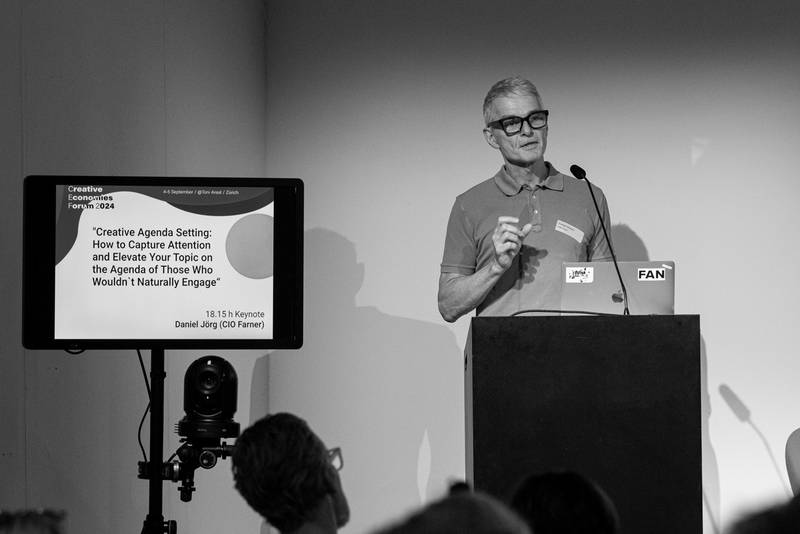 CEF 24 - Introducation Christoph Weckerle, Photo: Johannes Dietschi, © ZCCE