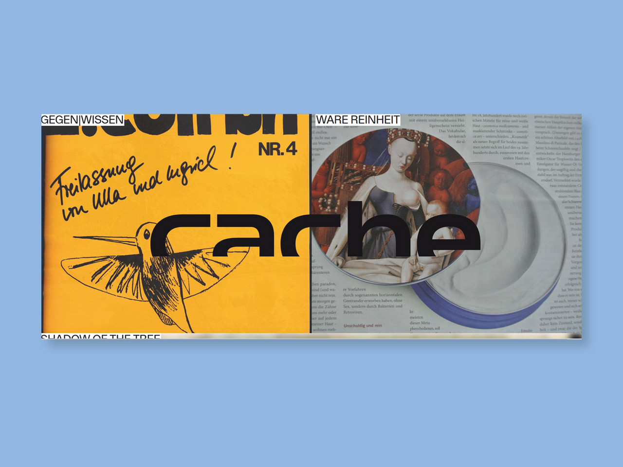 Titelbild «Cache»; Webgrafik © Samuel Marty, ZHdK.