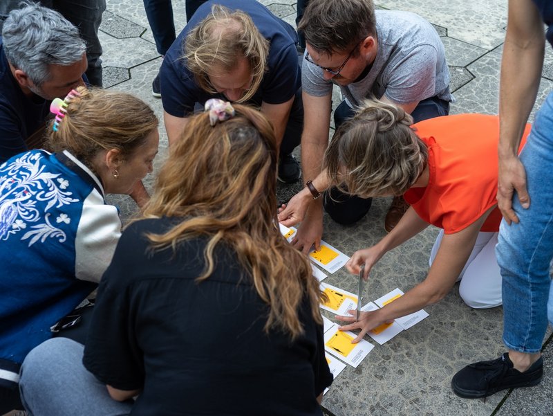 Teilnehmende im CAS Design Thinking