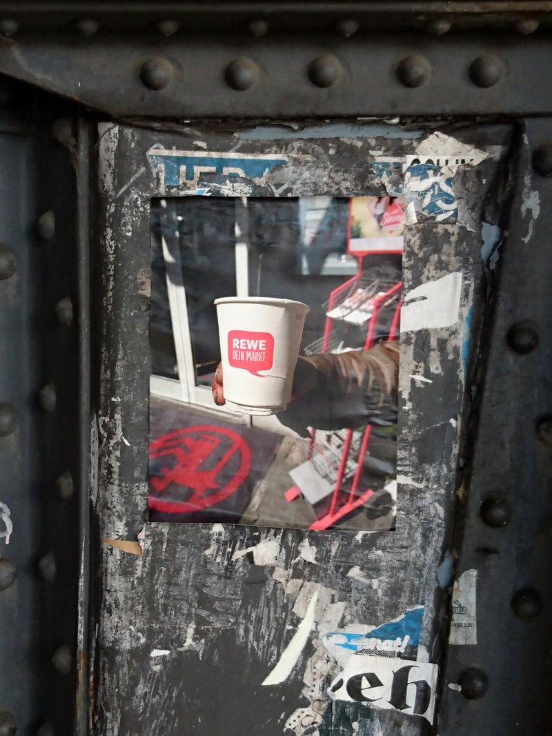 The Fragmented City, exhibition in public space, Berlin, Jannowitzbrücke, 28. Oktober 2021