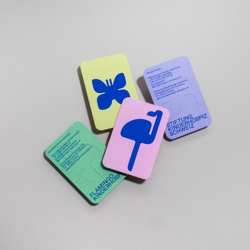 Teil der Idenität des Kinderhospizes Flamingo. 