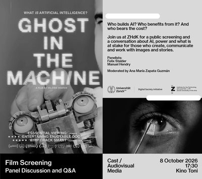 Ghost In The Machine - Screening, Panel Discussion, Q&A Ghost In The Machine - Screening, Panel Discussion, Q&A