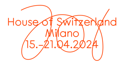 The «House of Switzerland» will open its doors during Milano Design Week from 15 to 21 April 2024. © Pro Helvetia und Präsenz Schweiz.