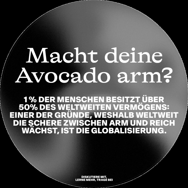 Mach deine Avocado arm?