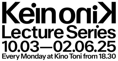 Keyvisual Kein Kino 2025 von Abhash Mittal. © ZHdK.