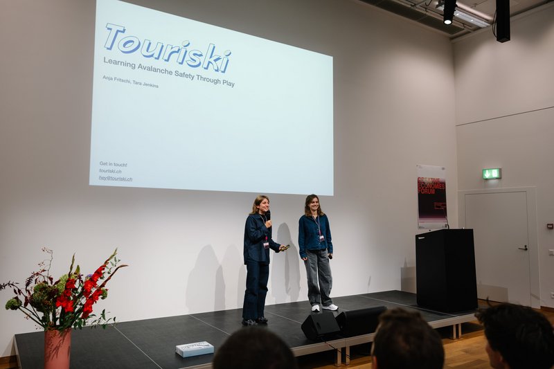 What's next_Project pitch at the Creative Economies Forum 2026 © Gabriel Bienz @superglueclub