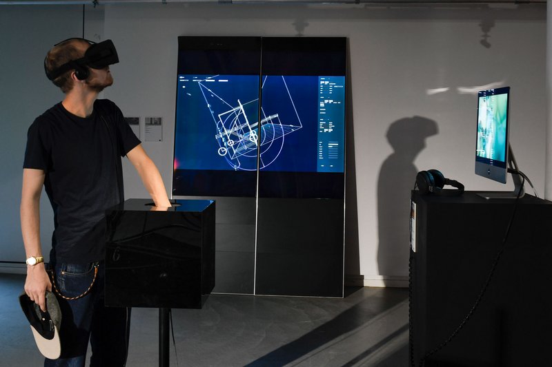 Ausstellung Digitaltag im Toni-Areal, 2018. Foto: Regula Bearth © ZHdK