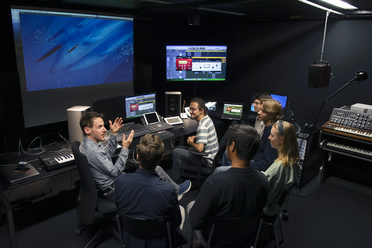 [Translate to English:] Tonstudio