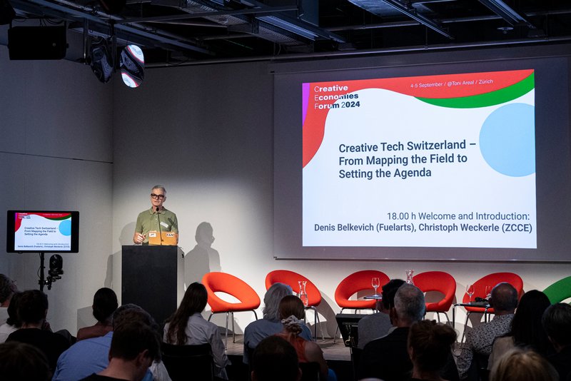 CEF 24 - Introducation Christoph Weckerle, Foto: Johannes Dietschi, © ZCCE