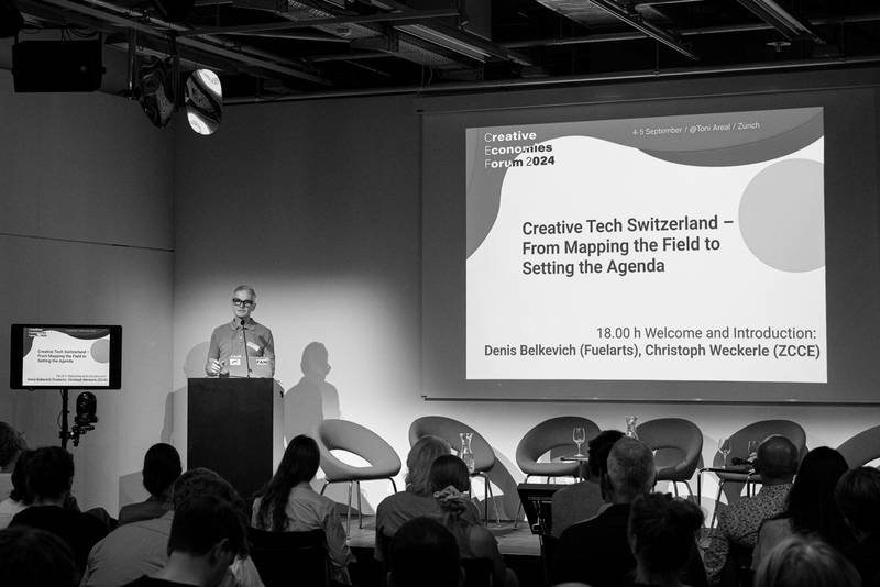 CEF 24 - Introducation Christoph Weckerle, Foto: Johannes Dietschi, © ZCCE