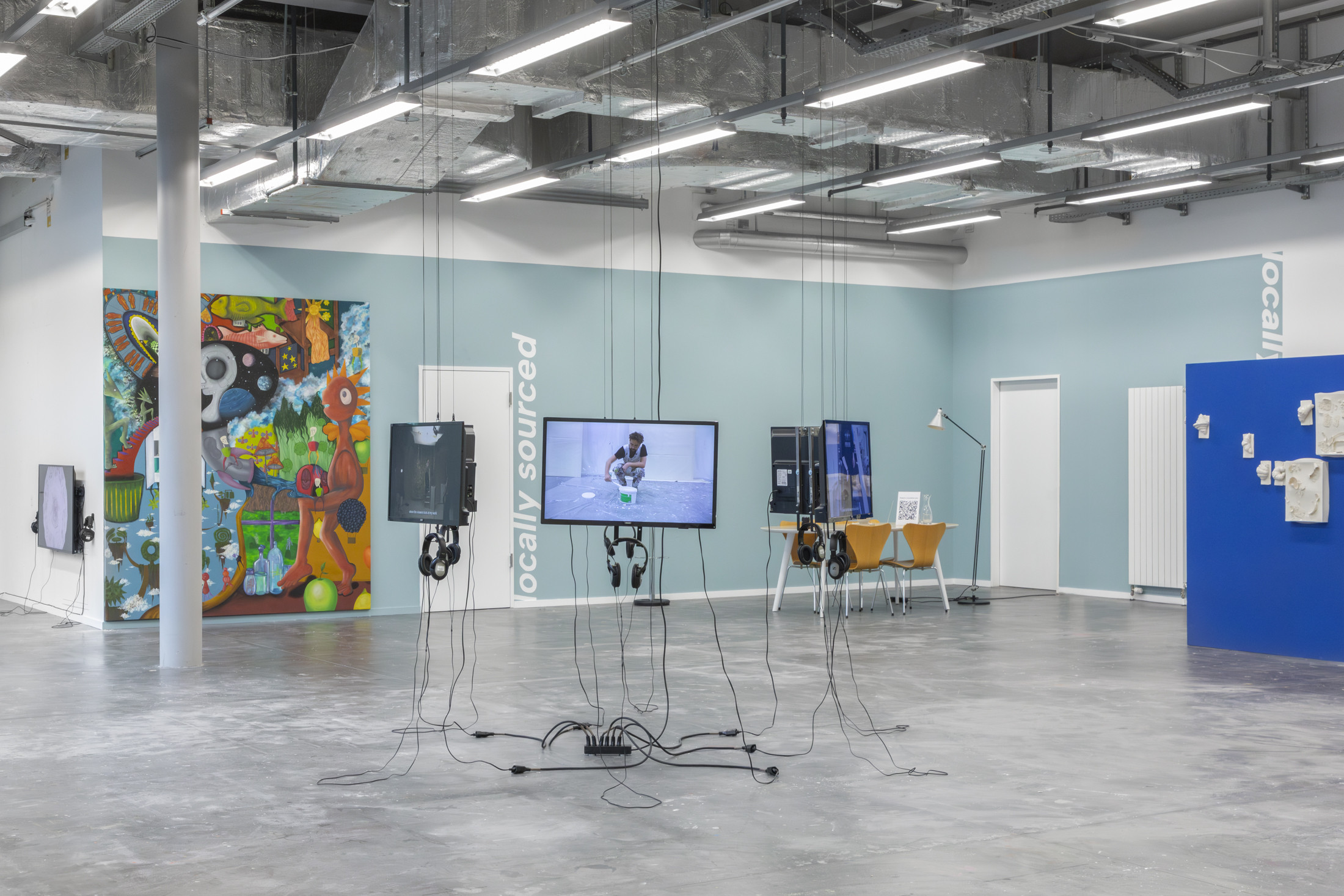 BA Fine Arts Diploma Exhibition 2025, exhibition view. Photo by Oliver Kümmerli