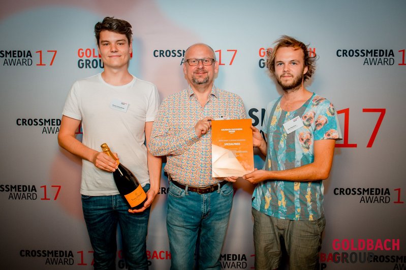 Michael Schwendinger, Martin Zimper und Alun Meyerhans