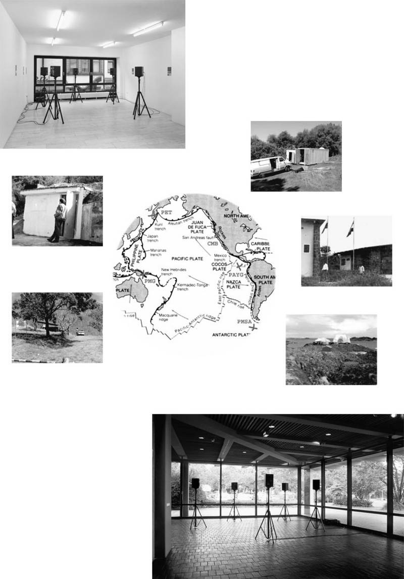 Photo: Florian Dombois, Circum Pacific 5.1, website screenshot, 2010