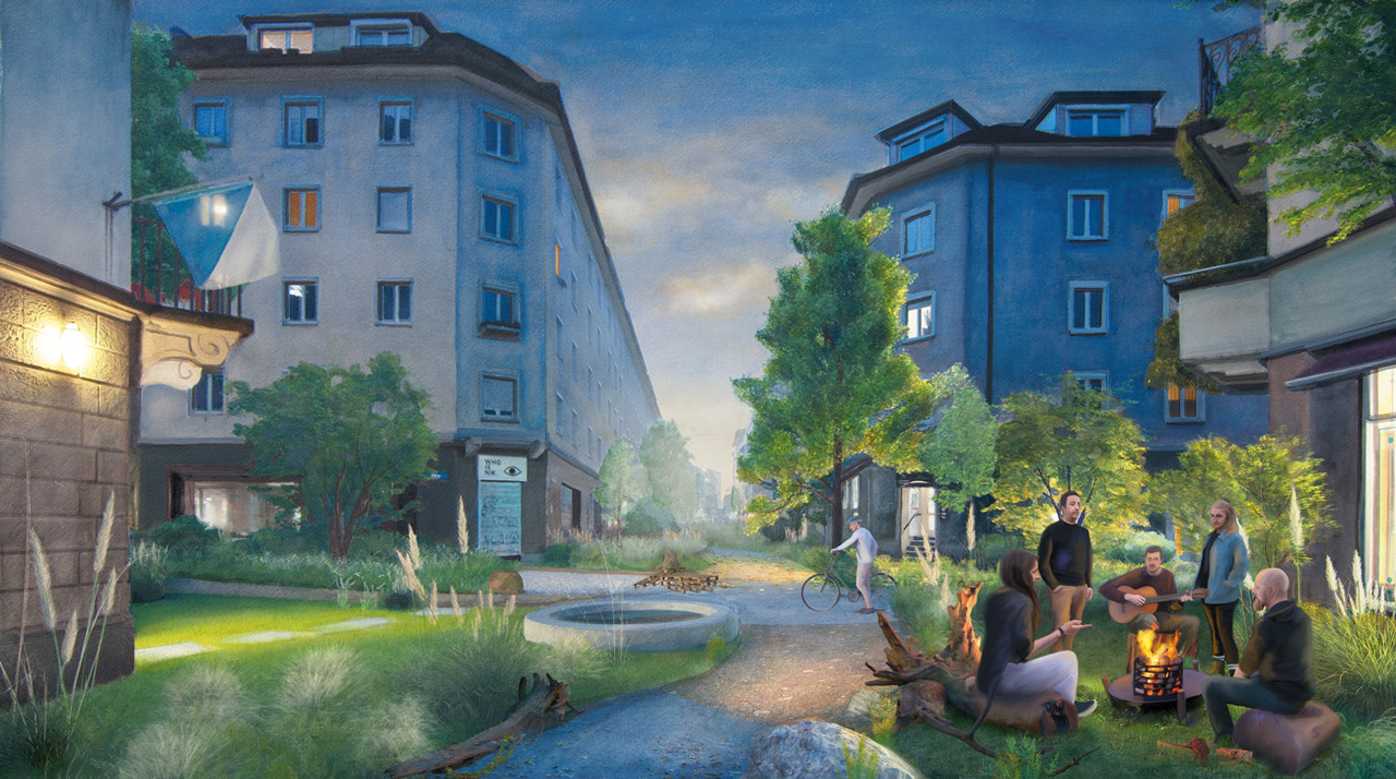 Bild: Grau wird Grün, Tim Brülhart, 2023