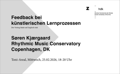 Feedback bei künstlerischen Lernprozessen