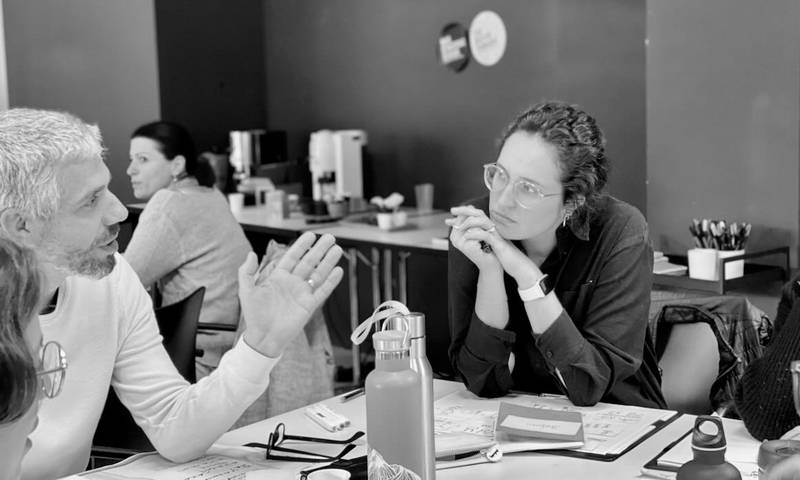 Teilnehmende im Rahmen des CAS Design Thinking