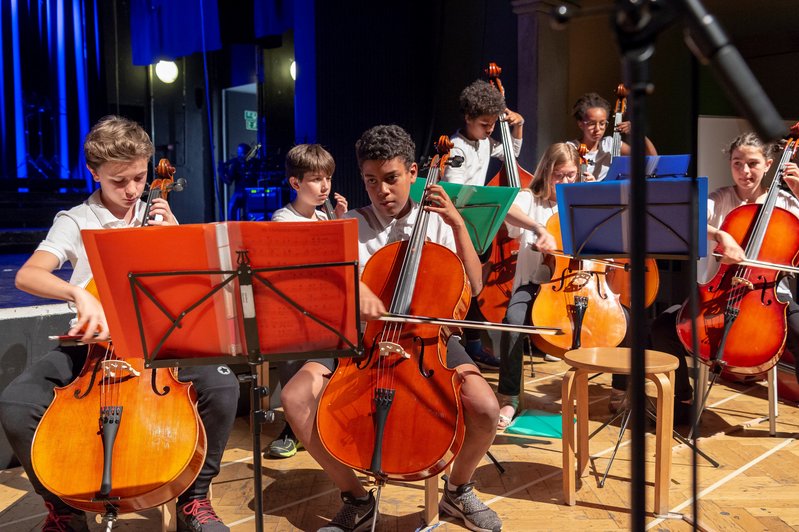 Foto Baustein Klassenmusizieren