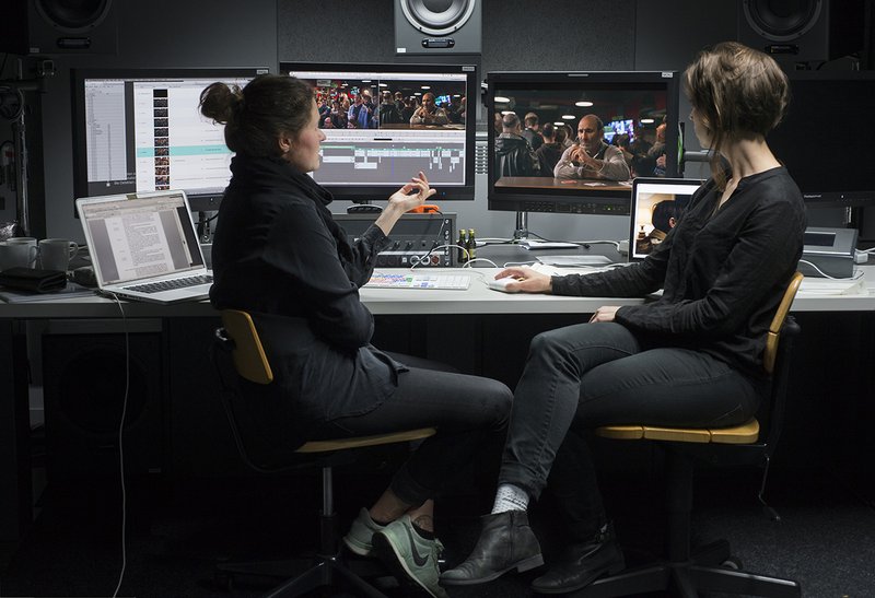 Filmschnittraum, Master Film. Foto: Regula Bearth © ZHdK