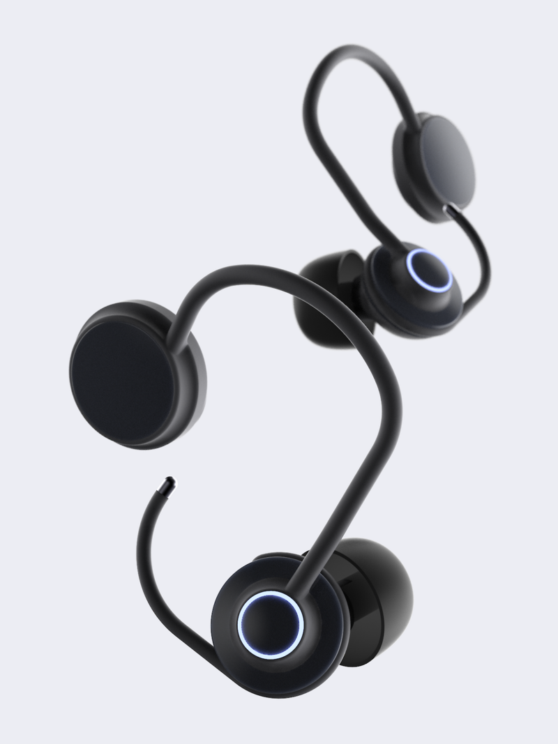 Abbildung: Das Projekt «Neurospot» von Linus Maurmann (Fachrichtung Industrial Design) und Janosch Imhof (ETH)