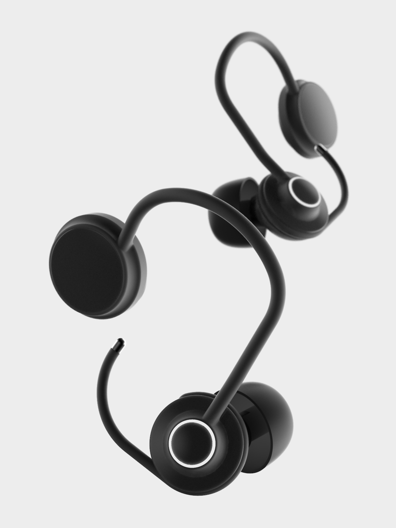 Abbildung: Das Projekt «Neurospot» von Linus Maurmann (Fachrichtung Industrial Design) und Janosch Imhof (ETH)