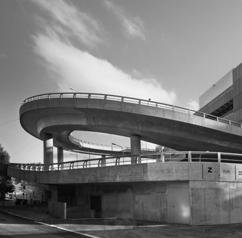 Photo: ZHdK building with ramp