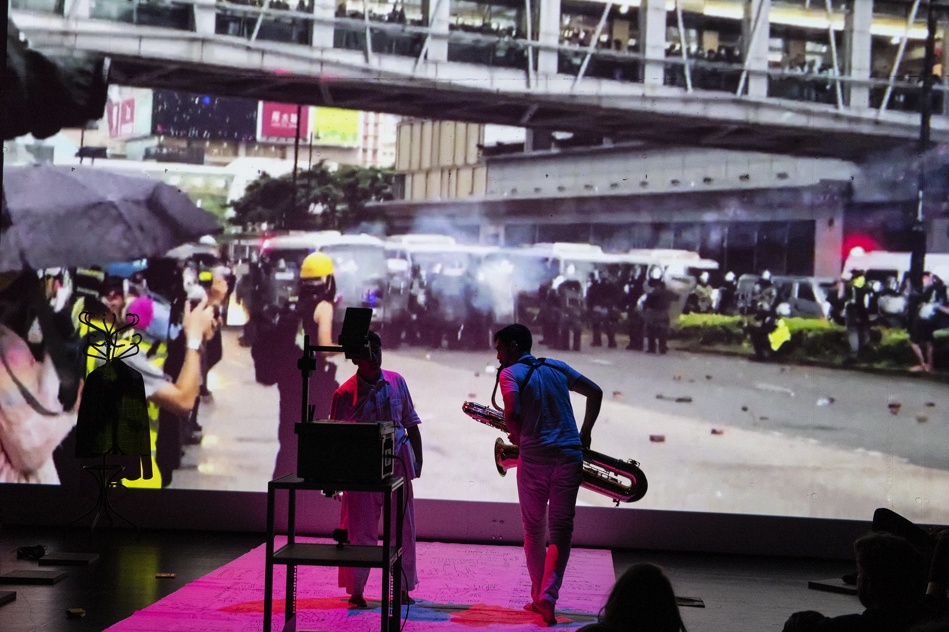 Foto von der Diplomproduktion Master Theater