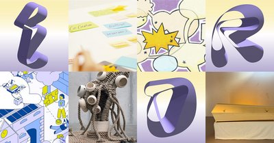 Collage mit Bildmaterial der Designforschung