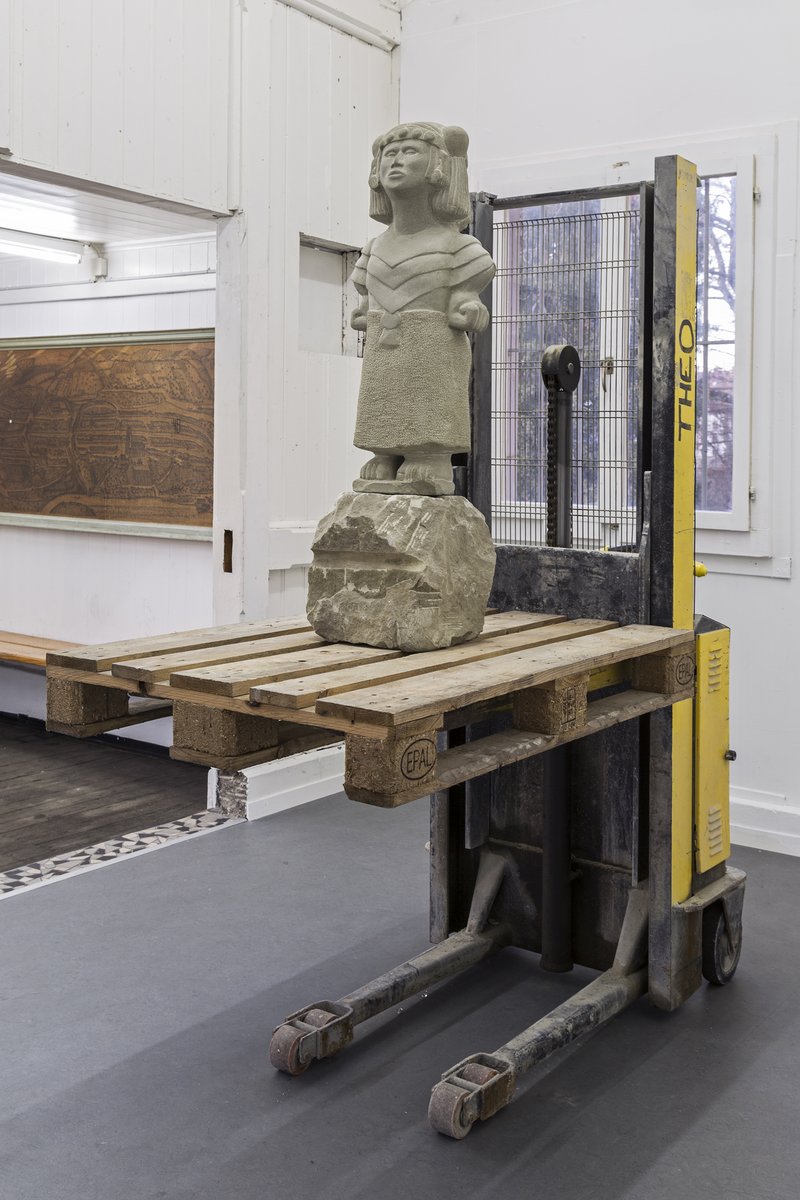 Mad Meitschi (Chalchiuhtlicue) - Exhibition view Grand Palais, Bern