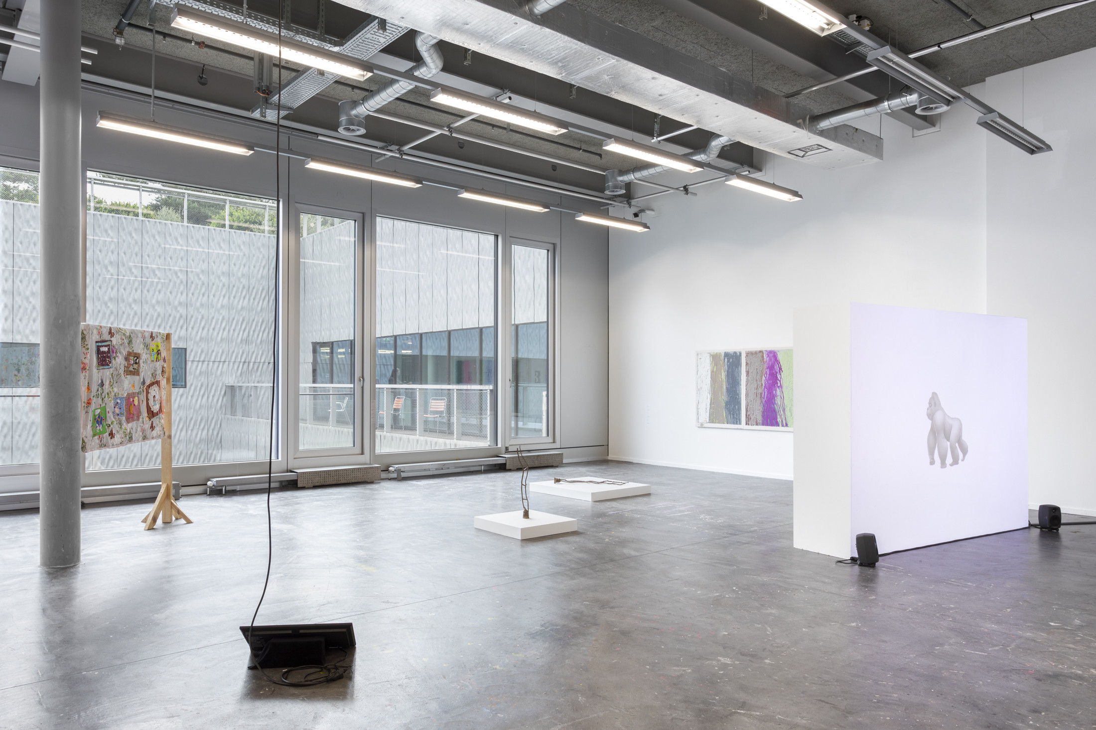 BA Fine Arts Diploma Exhibition 2025, exhibition view. Photo by Oliver Kümmerli