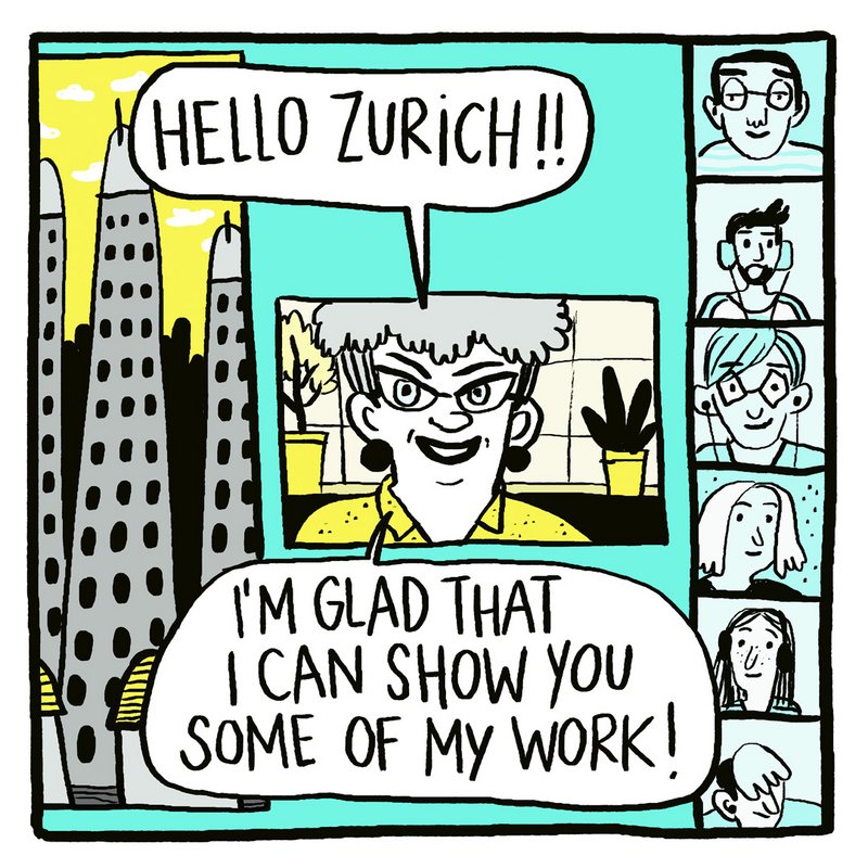 Comic Digitale Exkursion, Bild 3