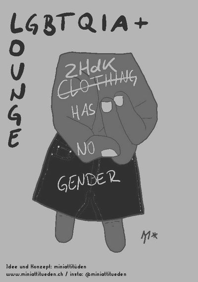 ZHdK LGBTQIA+ Lounge x Miniattitueden