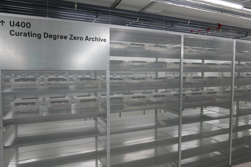 Curating Degree Zero Archive, Elke Neumann, © ZHdK MIZ