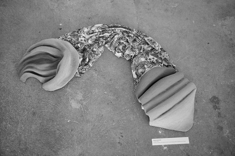 “COMPOST – Composting Knowledge”, Ausstellungs- und Veranstaltungsprojekt, 2022, Arbeit von Marisa Raygoza. Foto: Anja Wurm.