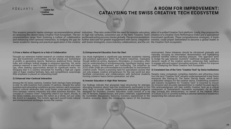 Swiss Tech Report S 2