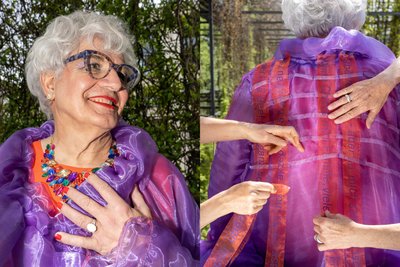 Pictures of Heidi Grebe from the diploma project «The Real Heidi». © ZHdK.