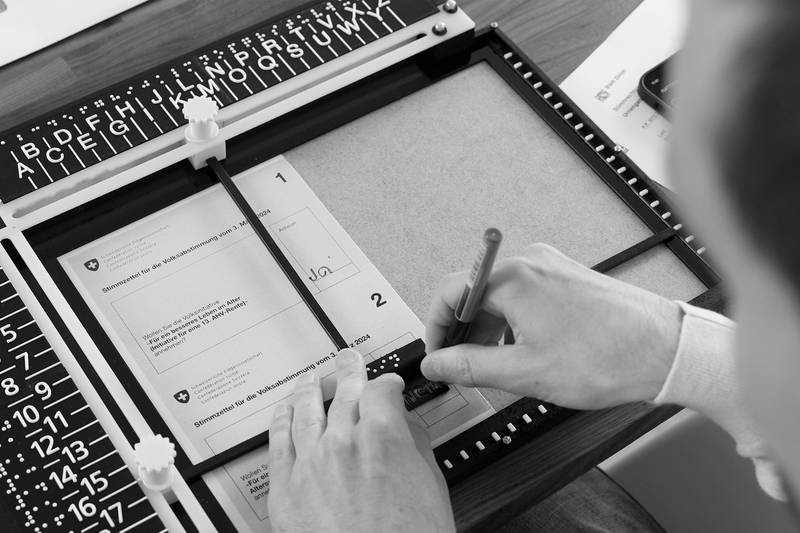 Das Projekt «Selbstbestimmt» von Luis Praxmarer & Lars Ziegler. 