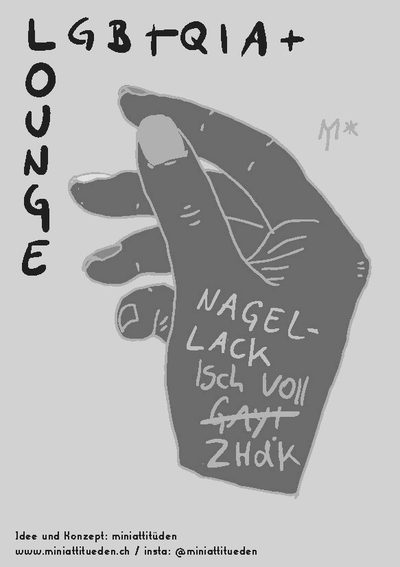 Lgbtqialounge x Miniattitueden Visual